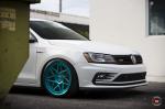 Volkswagen Jetta GLI on Vossen Wheels (LC-109T) 2018 года